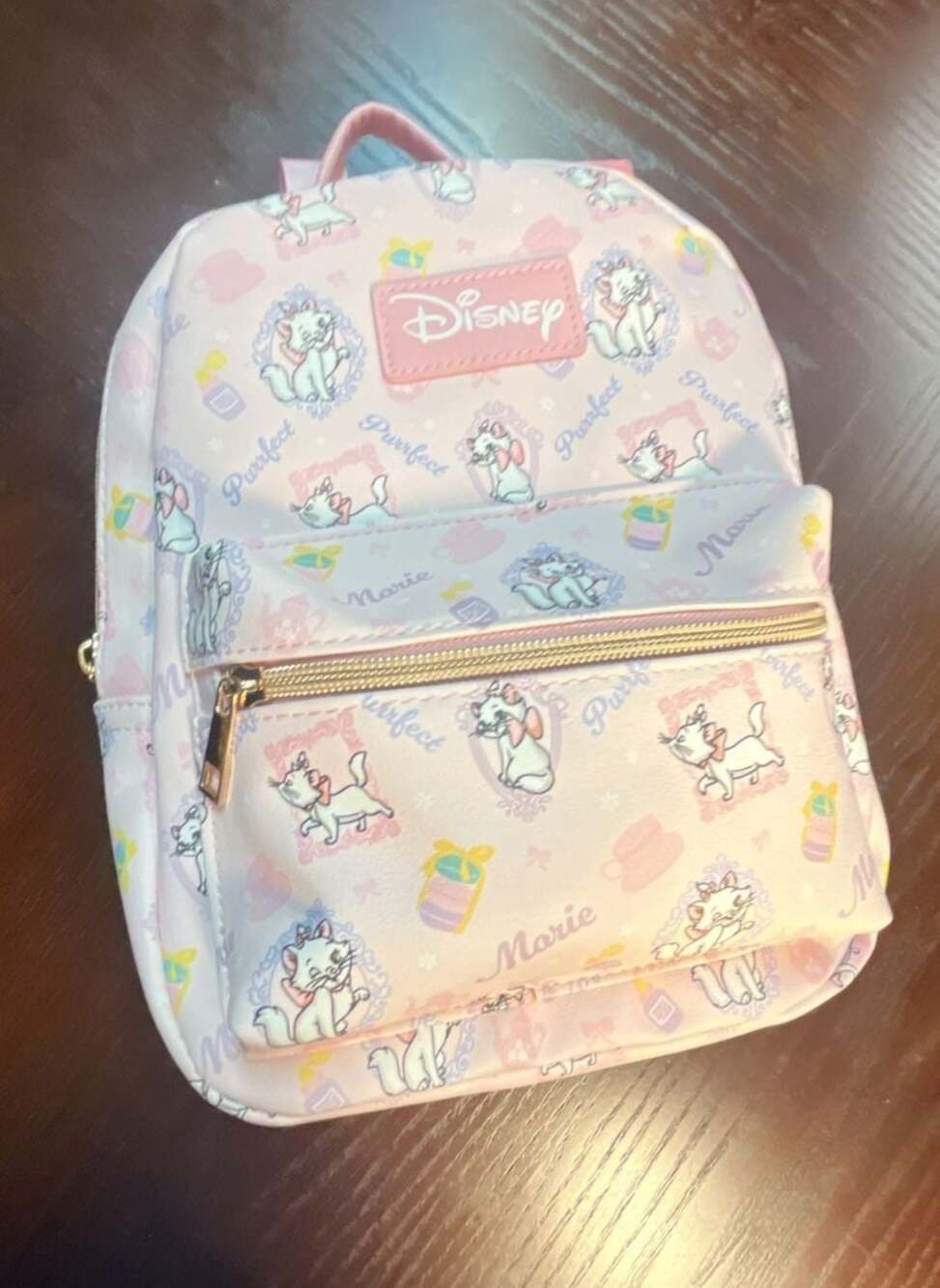 Disney The Aristocats Marie Print Mini Backpack - Picture 6 of 9